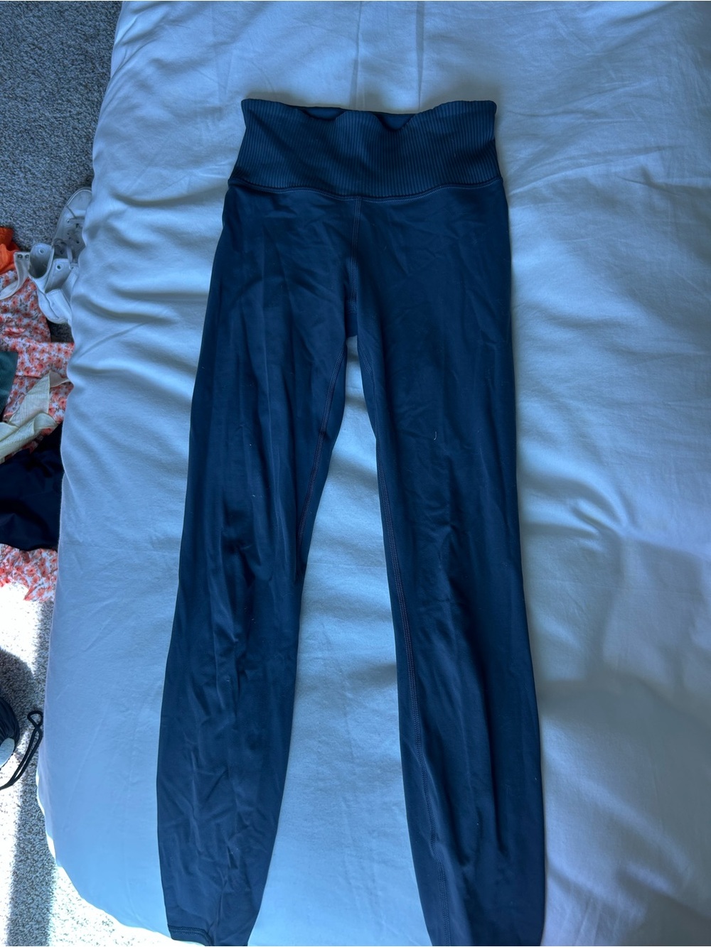 Vuori Grey High-Waist Leggings